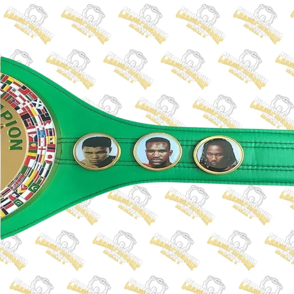 WBC World Boxing Champion Wrestling Title Belt Green