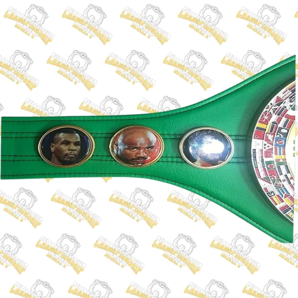 WBC World Boxing Champion Wrestling Title Belt Green