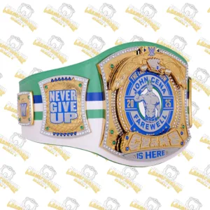 John Cena Farewell Tour 2025 Dallas Spinner Championship Replica Title Belt