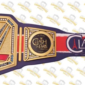 Clash In Paris 2025 Replica Title Belt