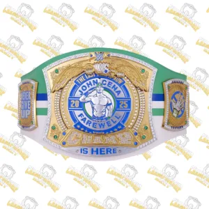 John Cena Farewell Tour 2025 Dallas Spinner Championship Replica Title Belt