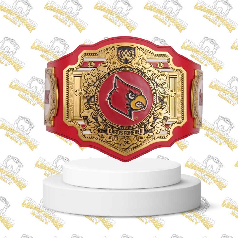 Louisville Cardinals WWE Legacy Title Belt
