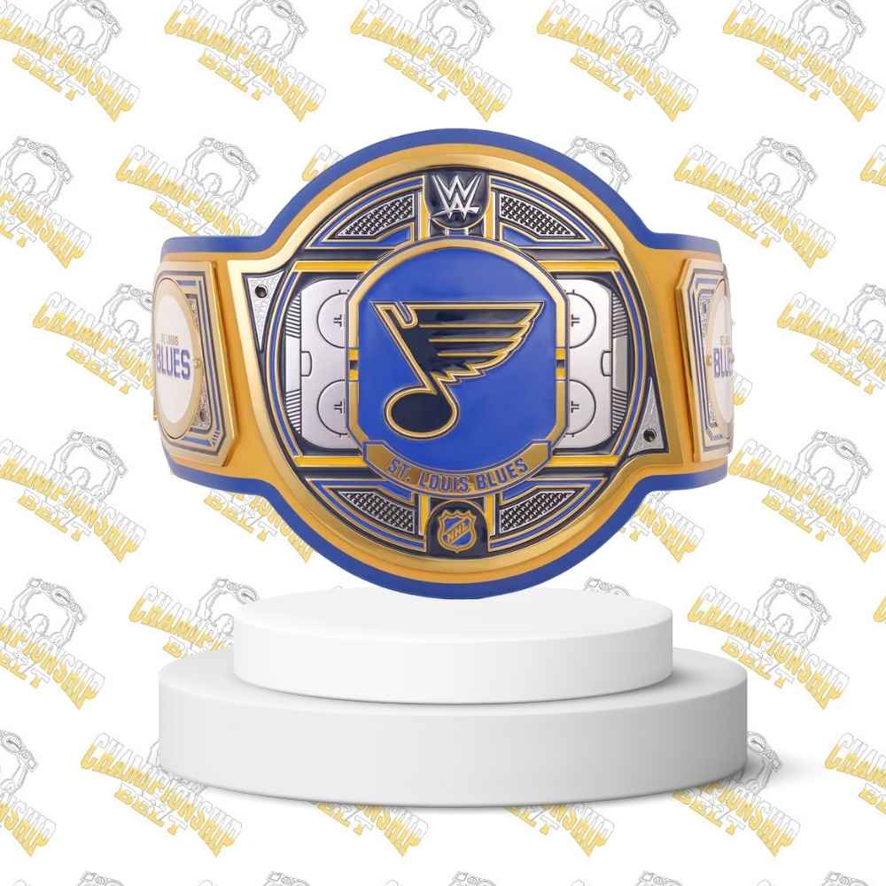 St. Louis Blues WWE Legacy Title Belt