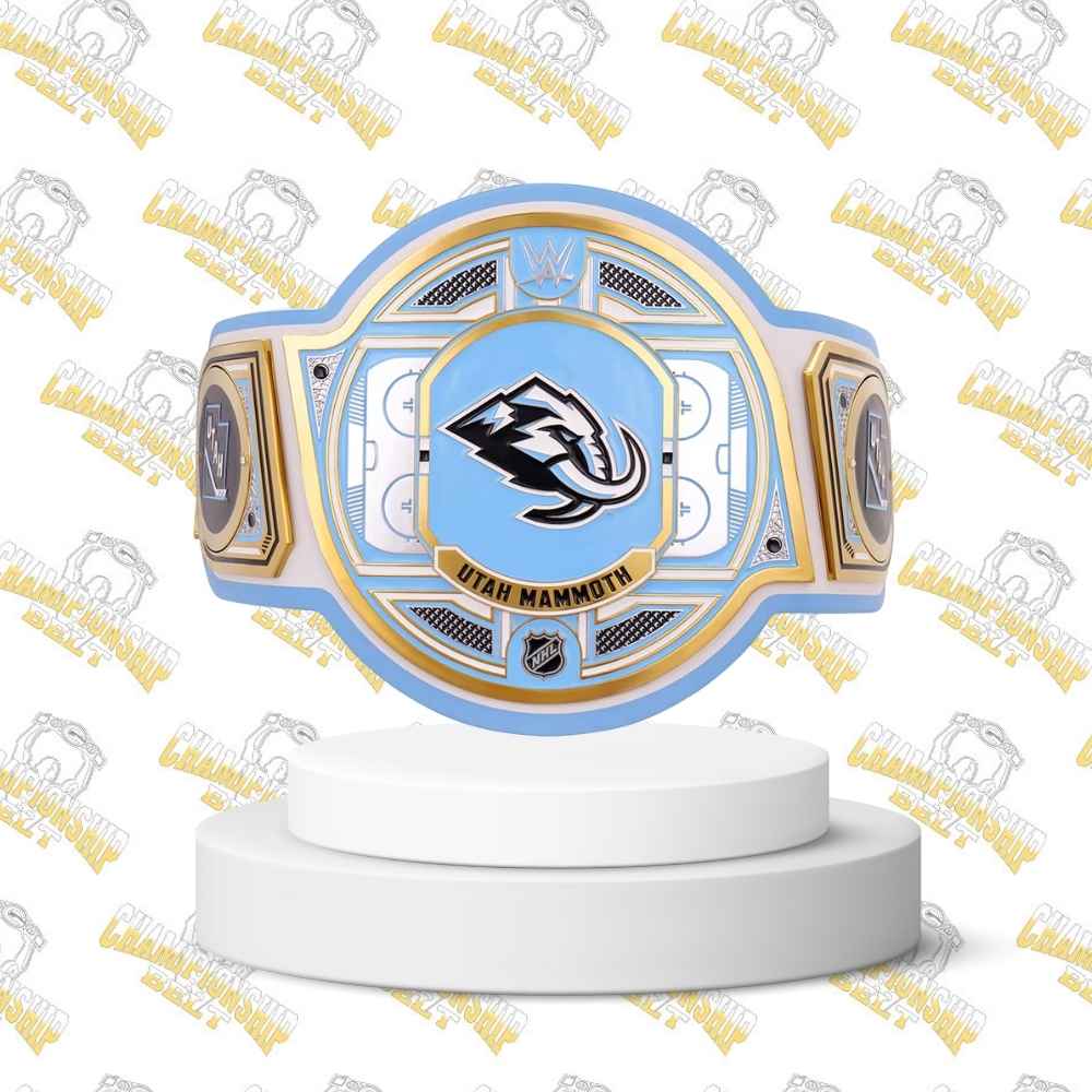 Utah Mammoth WWE Legacy Title Belt