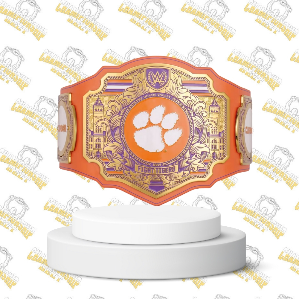 Clemson Tigers WWE Legacy Title Belt