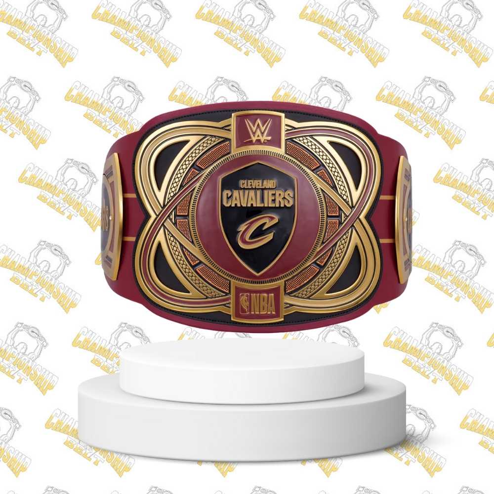 Cleveland Cavaliers WWE Legacy Title Belt