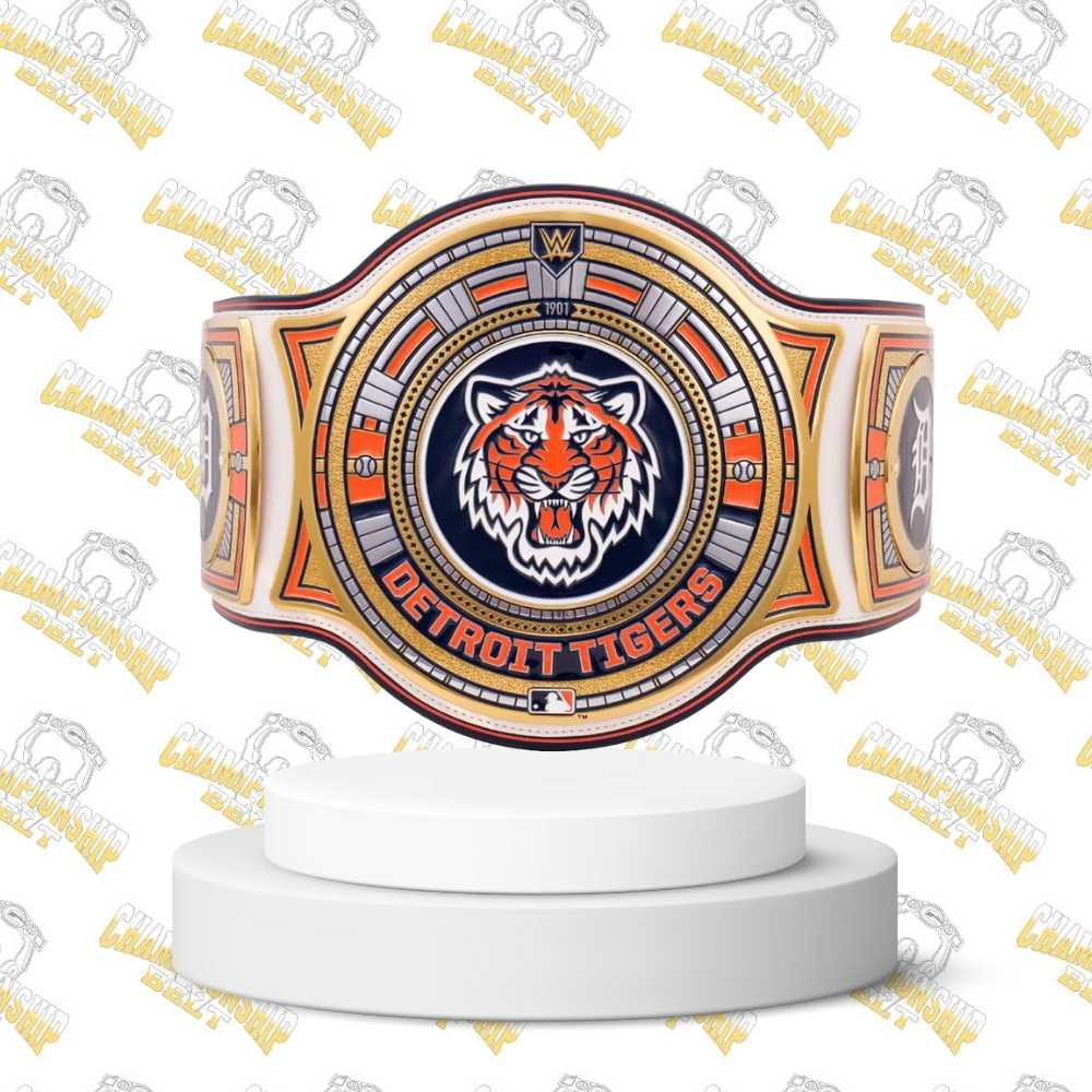 Detroit Tigers WWE Legacy Title Belt