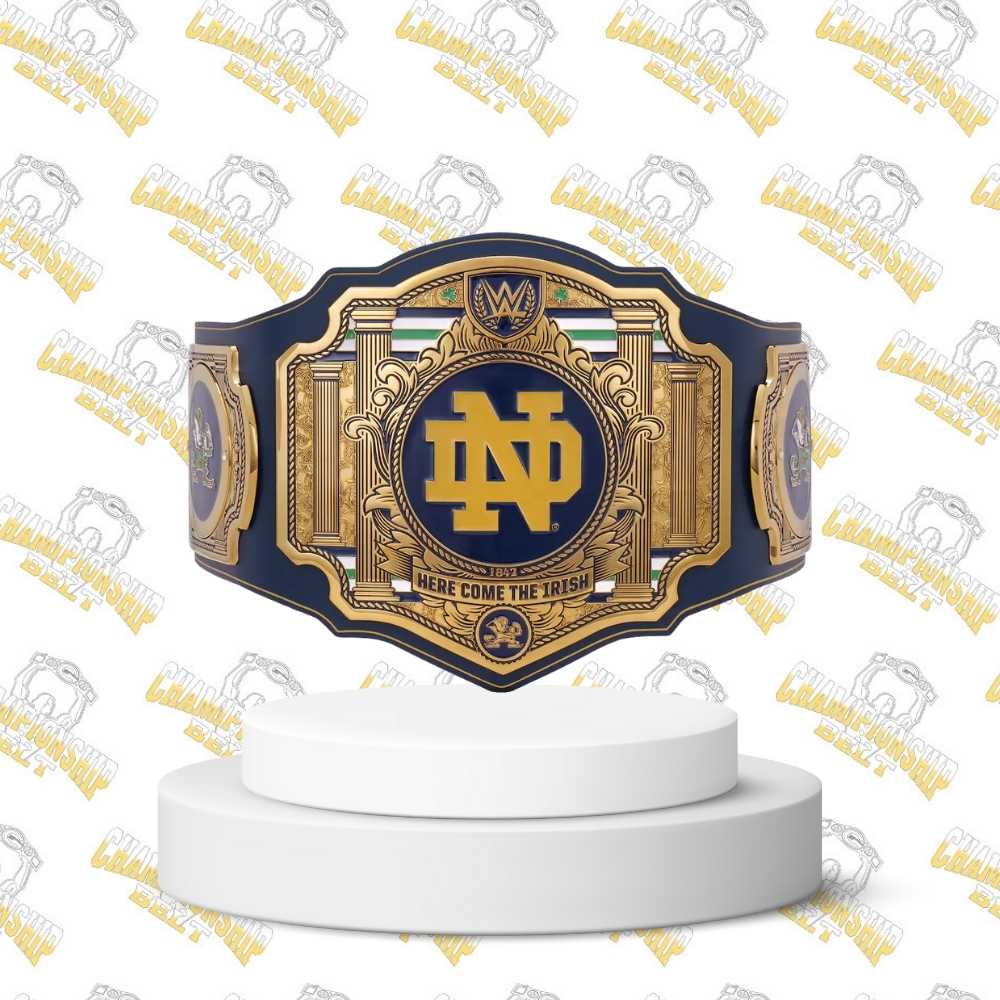 Notre Dame Fighting Irish WWE Legacy Title Belt