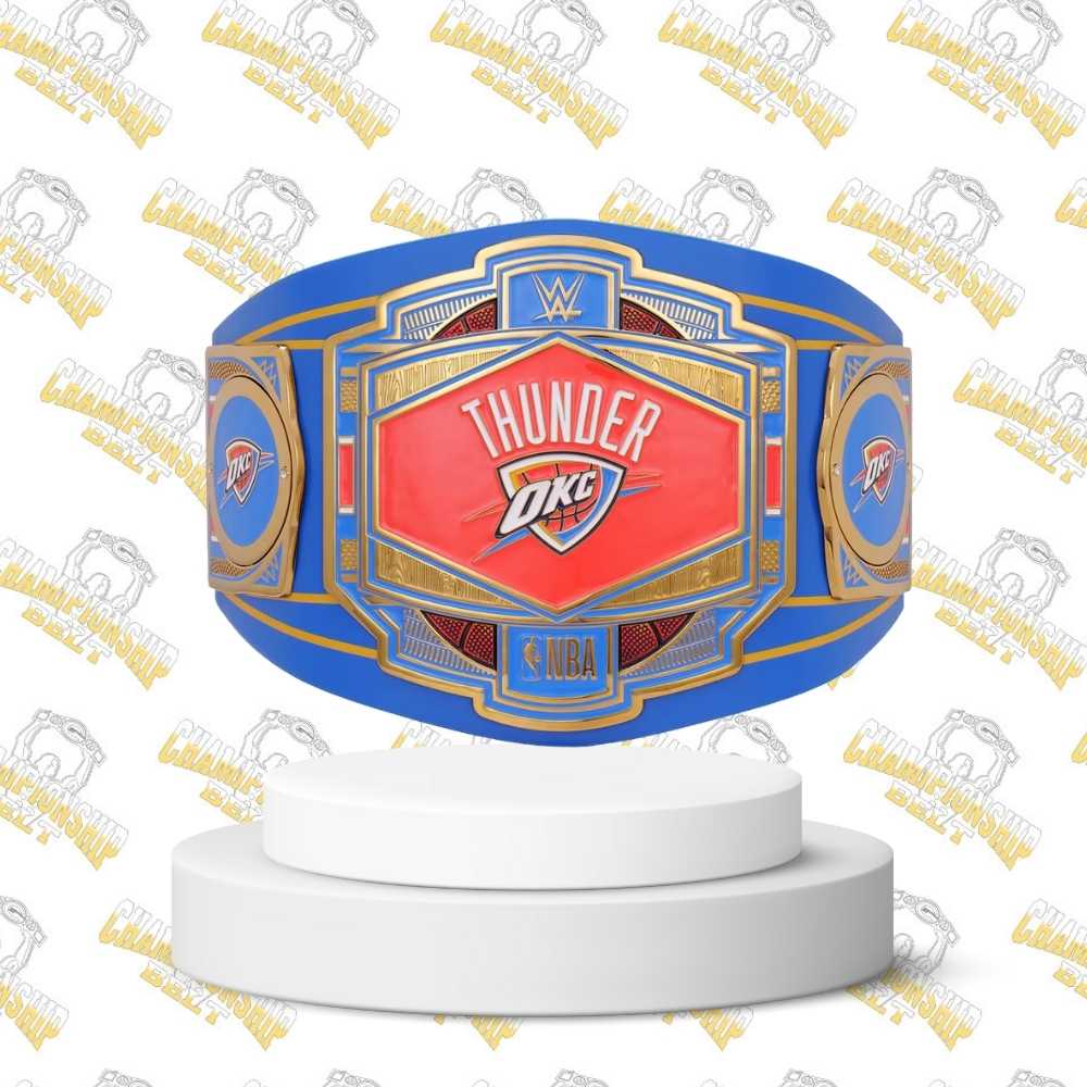 Oklahoma City Thunder WWE Legacy Title Belt