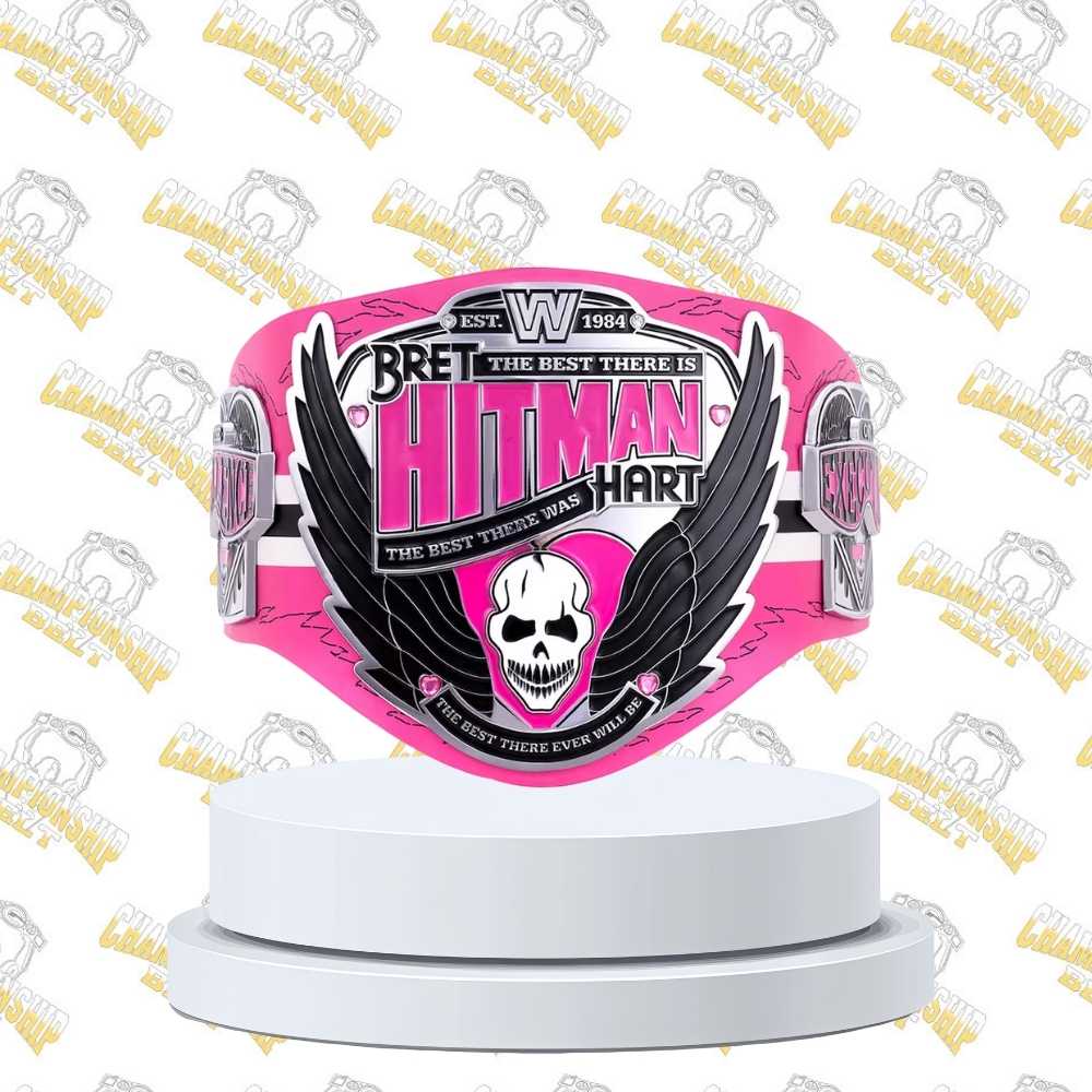 Bret Hart Legacy Championship Replica Title Belt