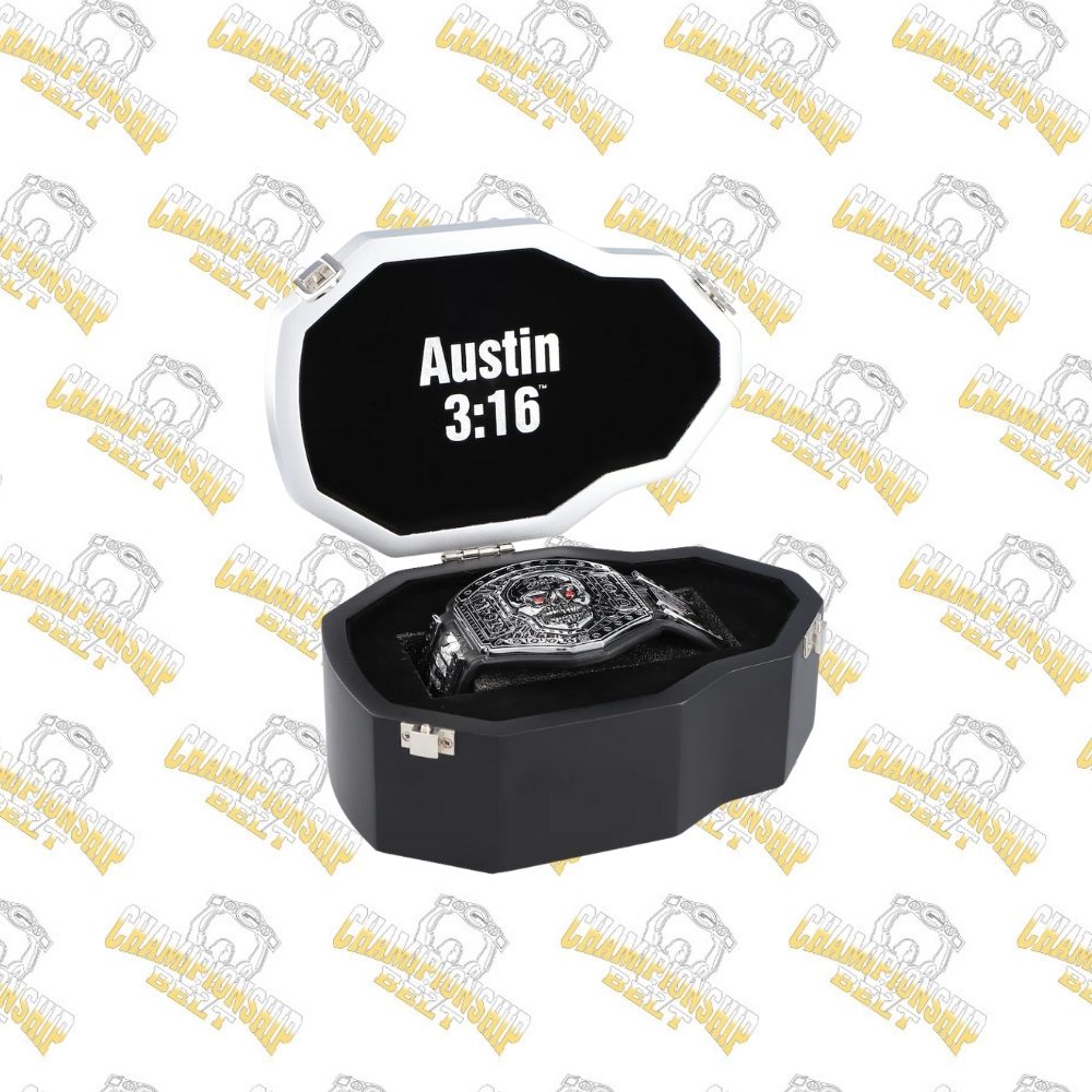 Stone Cold Steve Austin Legacy Championship Collector's Mini Replica Title Belt