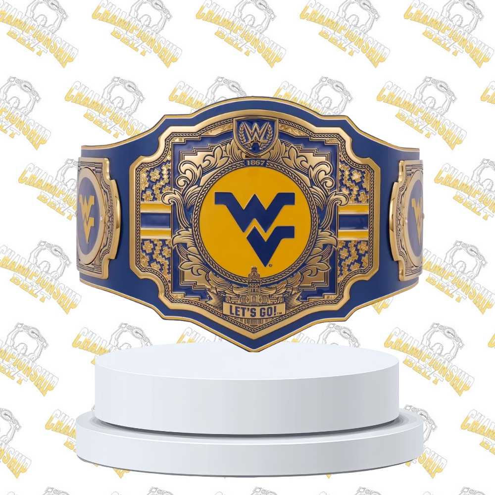 West Virginia Mountaineers WWE Legacy Title Belt
