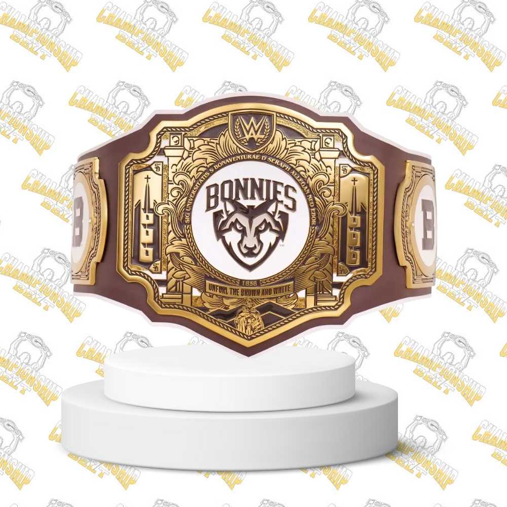 St. Bonaventure Bonnies WWE Legacy Title Belt