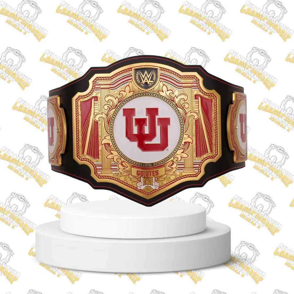 Utah Utes WWE Legacy Title Belt