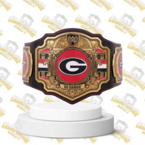 Georgia Bulldogs WWE Legacy Title Belt