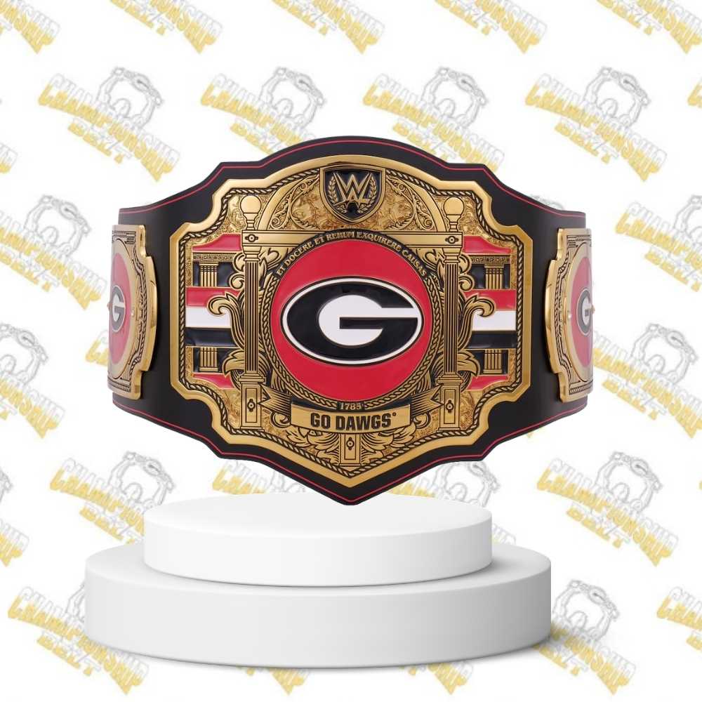 Georgia Bulldogs WWE Legacy Title Belt