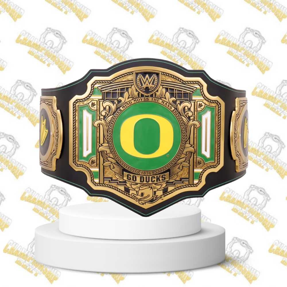 Oregon Ducks WWE Legacy Title Belt