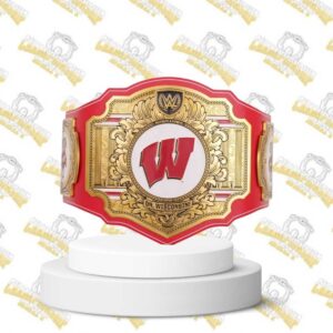 Wisconsin Badgers WWE Legacy Title Belt