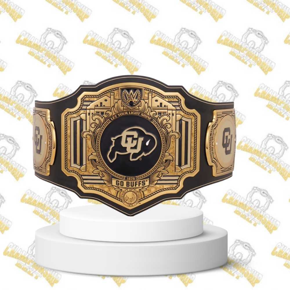 Colorado Buffaloes WWE Legacy Title Belt