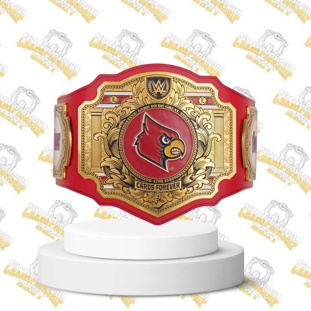 Louisville Cardinals WWE Legacy Title Belt