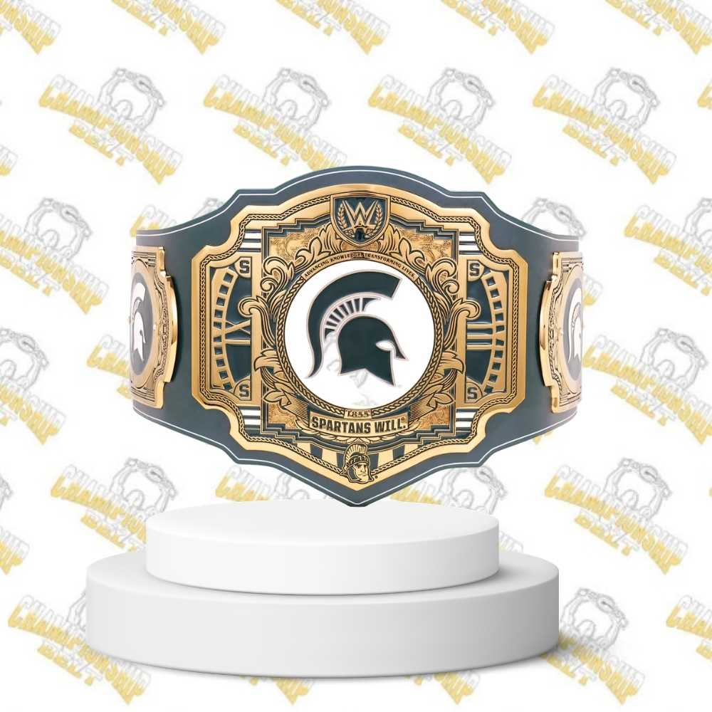 Michigan State Spartans WWE Legacy Title Belt