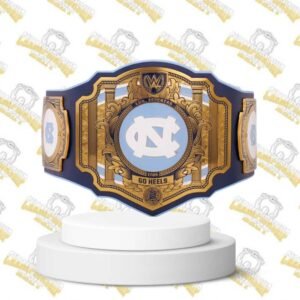 North Carolina Tar Heels WWE Legacy Title Belt