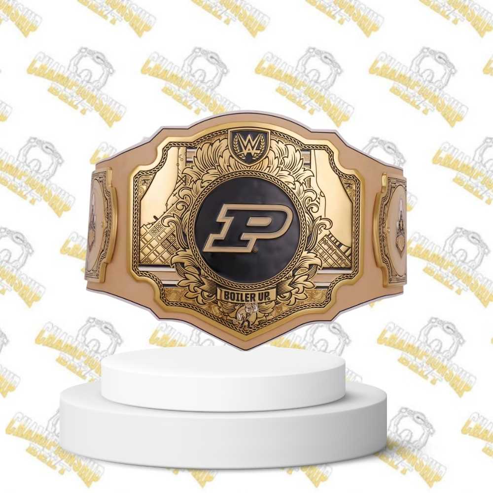Purdue Boilermakers WWE Legacy Title Belt