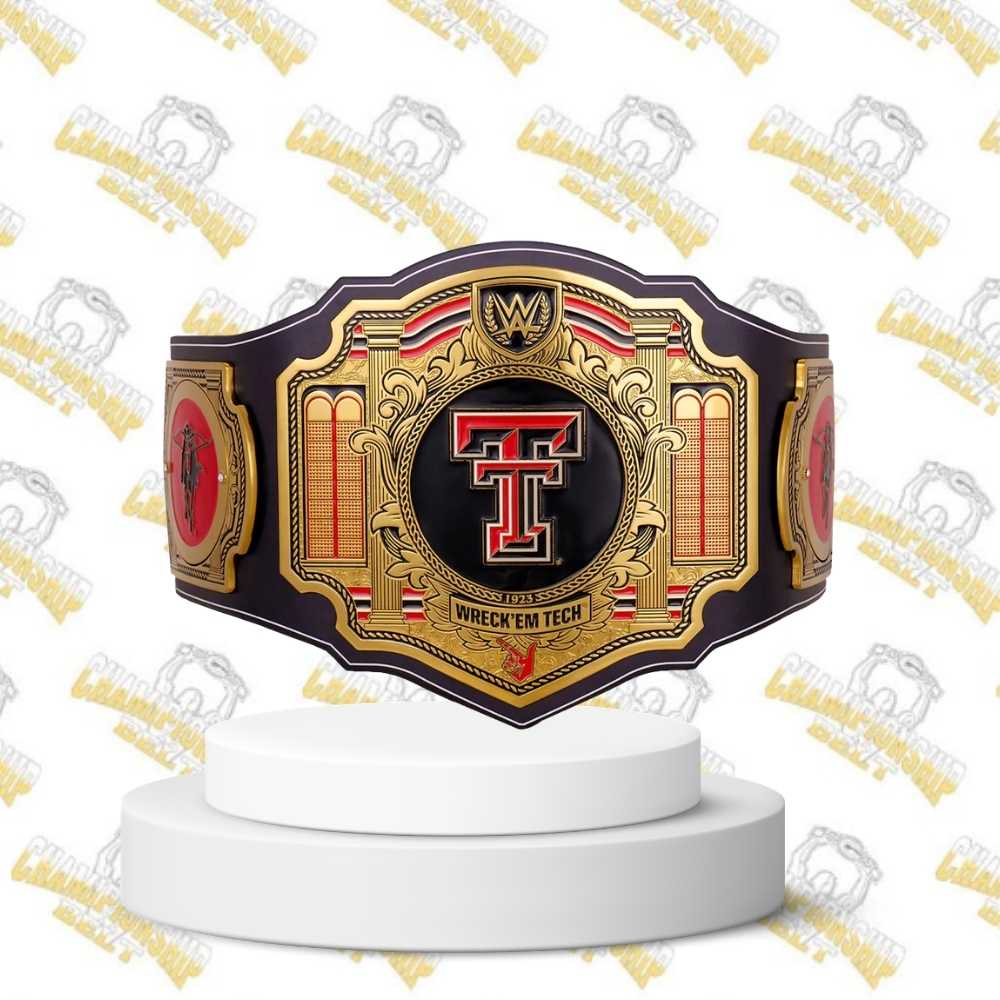 Texas Tech Red Raiders WWE Legacy Title Belt