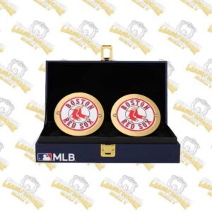 Boston Red Sox Championship Replica Side Plate Box Set