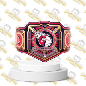 Cleveland Guardians WWE Legacy Title Belt