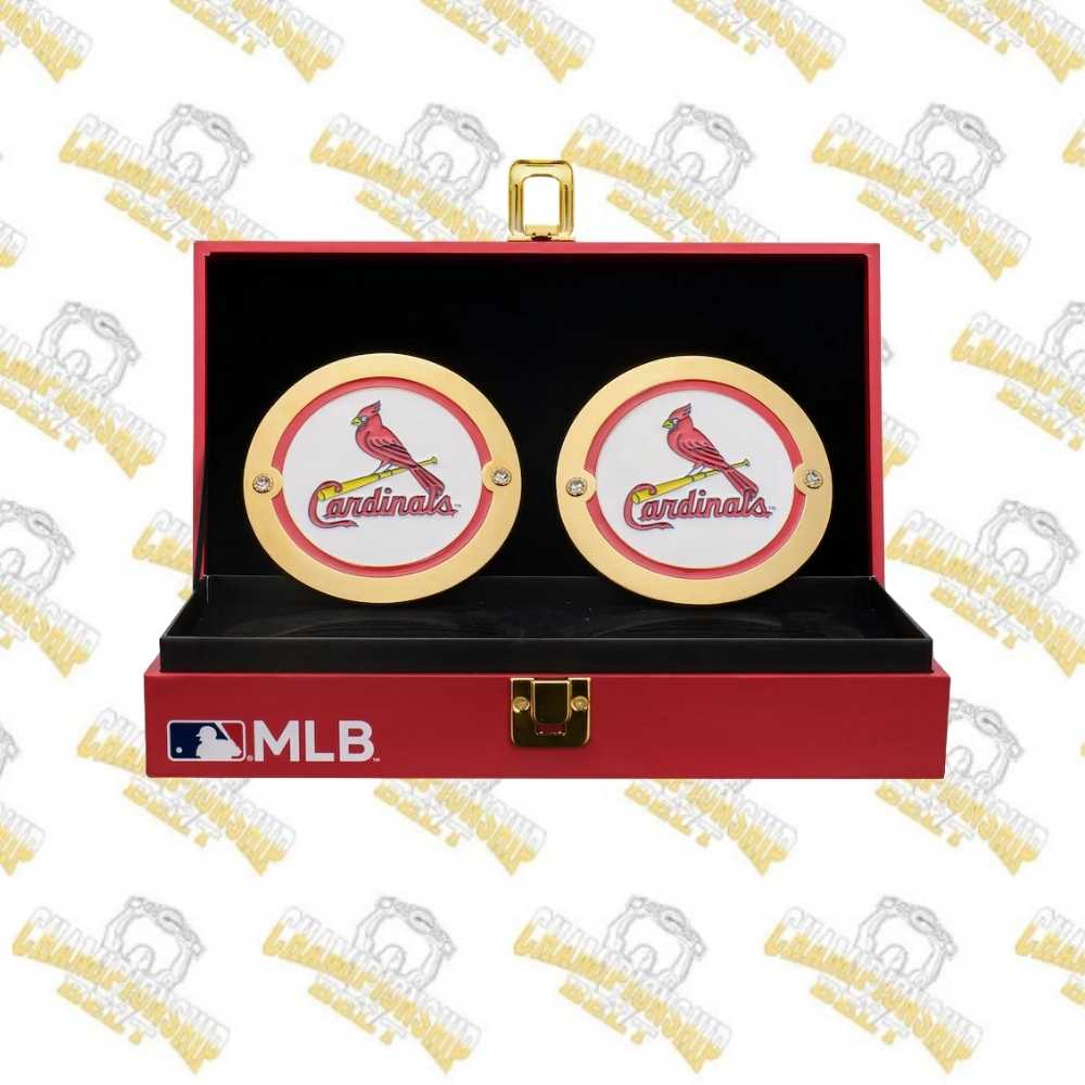 St. Louis Cardinals Championship Replica Side Plate Box Set