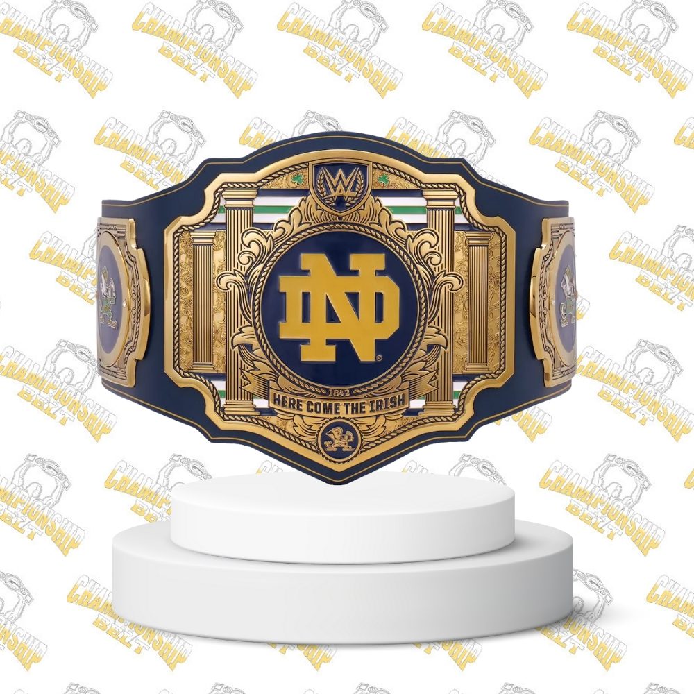 Notre Dame Fighting Irish WWE Legacy Title Belt