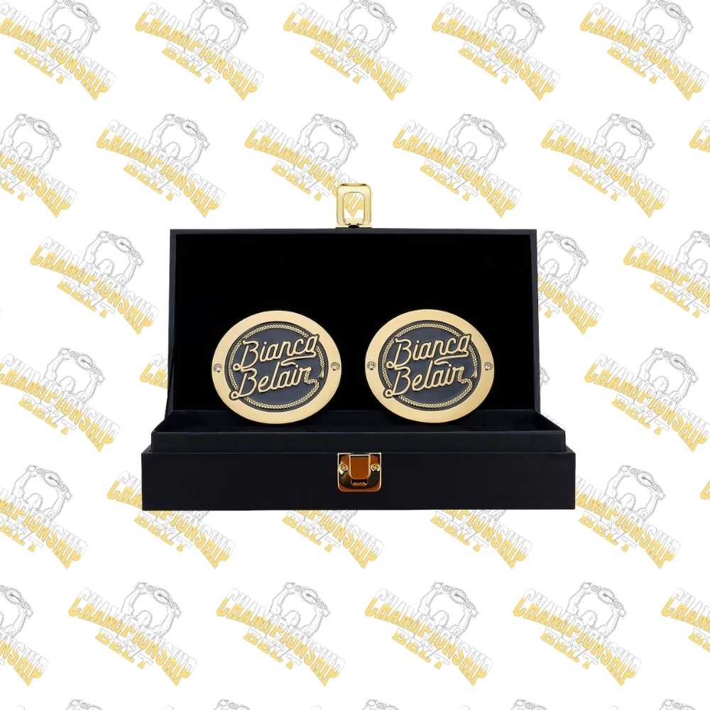 Bianca Belair Championship Replica Side Plate Box Set