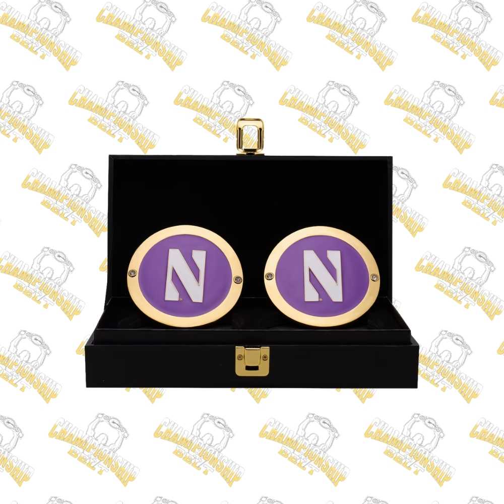 Northwestern Wildcats Championship Replica Side Plate Box Set
