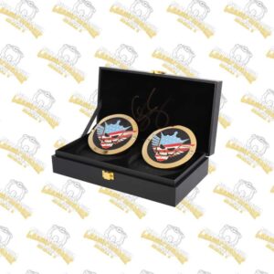Cody Rhodes Autographed American Nightmare Side Plates Set