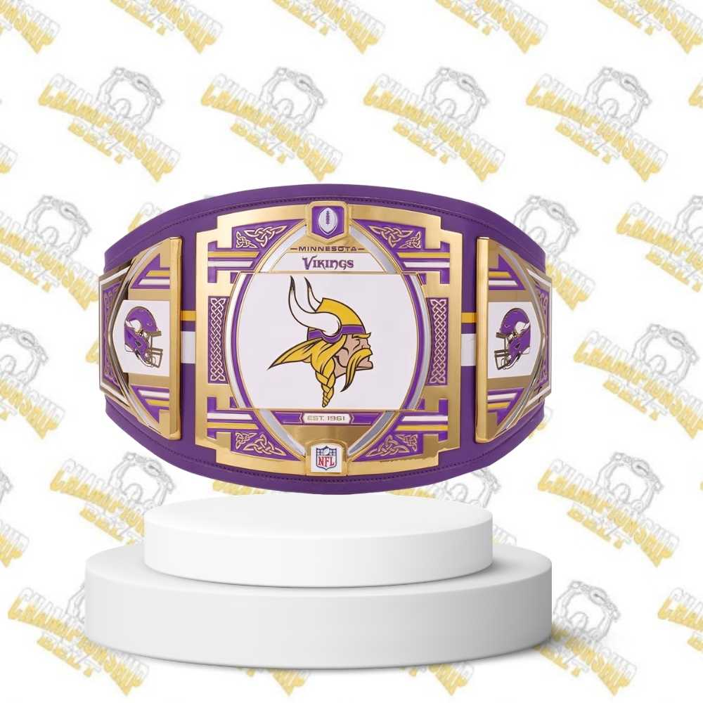 Minnesota Vikings WWE Legacy Title Belt