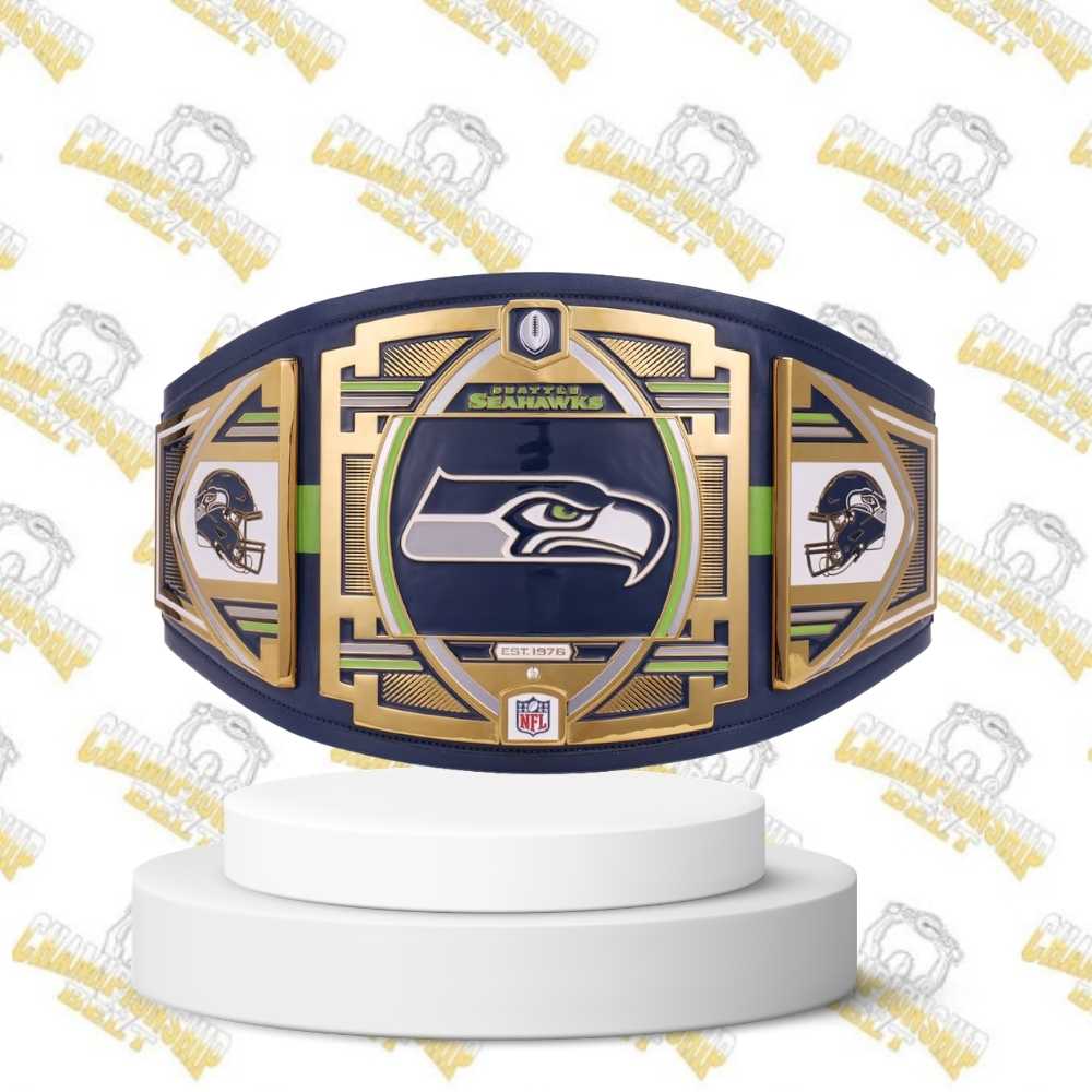 Seattle Seahawks WWE Legacy Title Belt