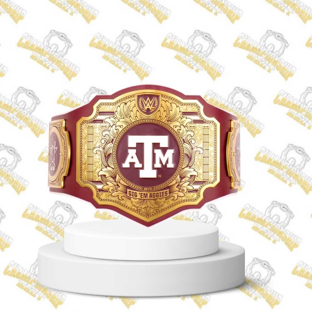 Texas A&M Aggies WWE Legacy Title Belt
