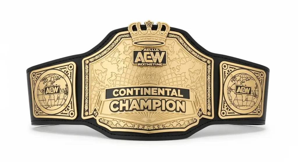 AEW Continental Champion Replica Belt