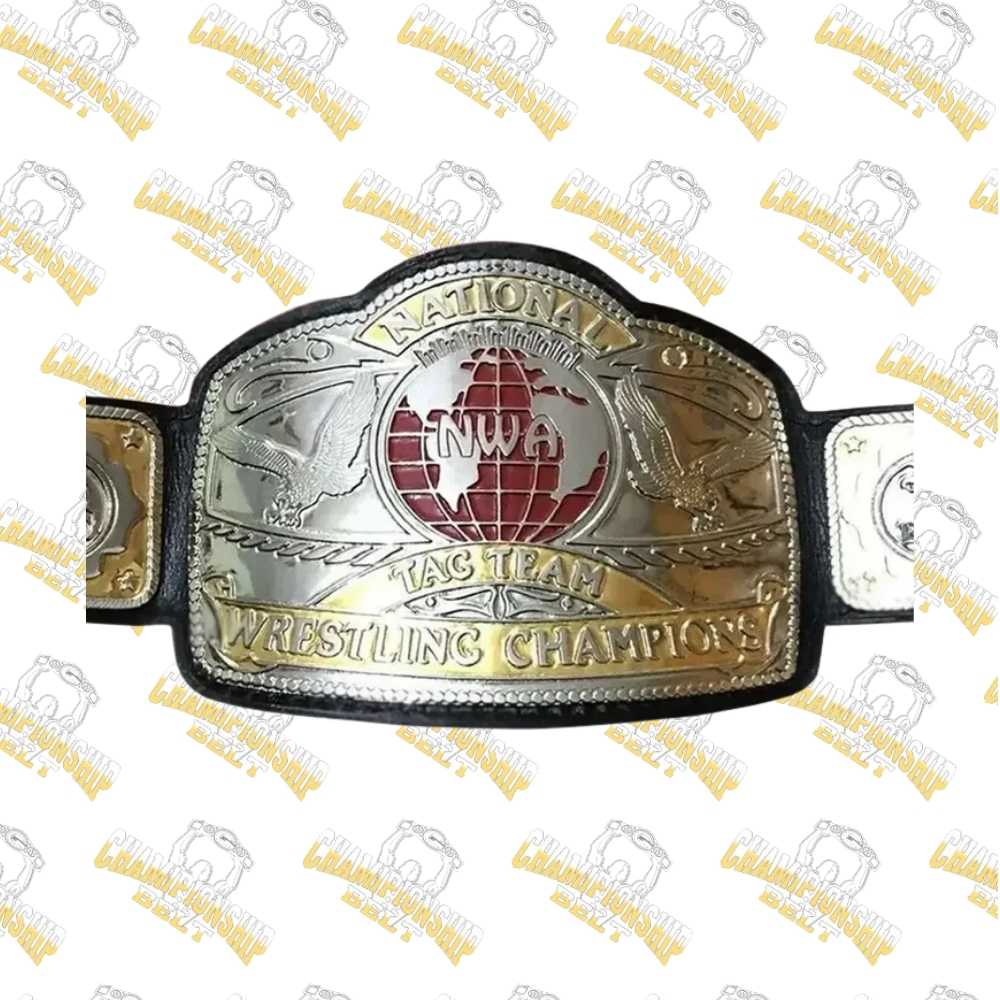 Nwa world tag team championship replica belt
