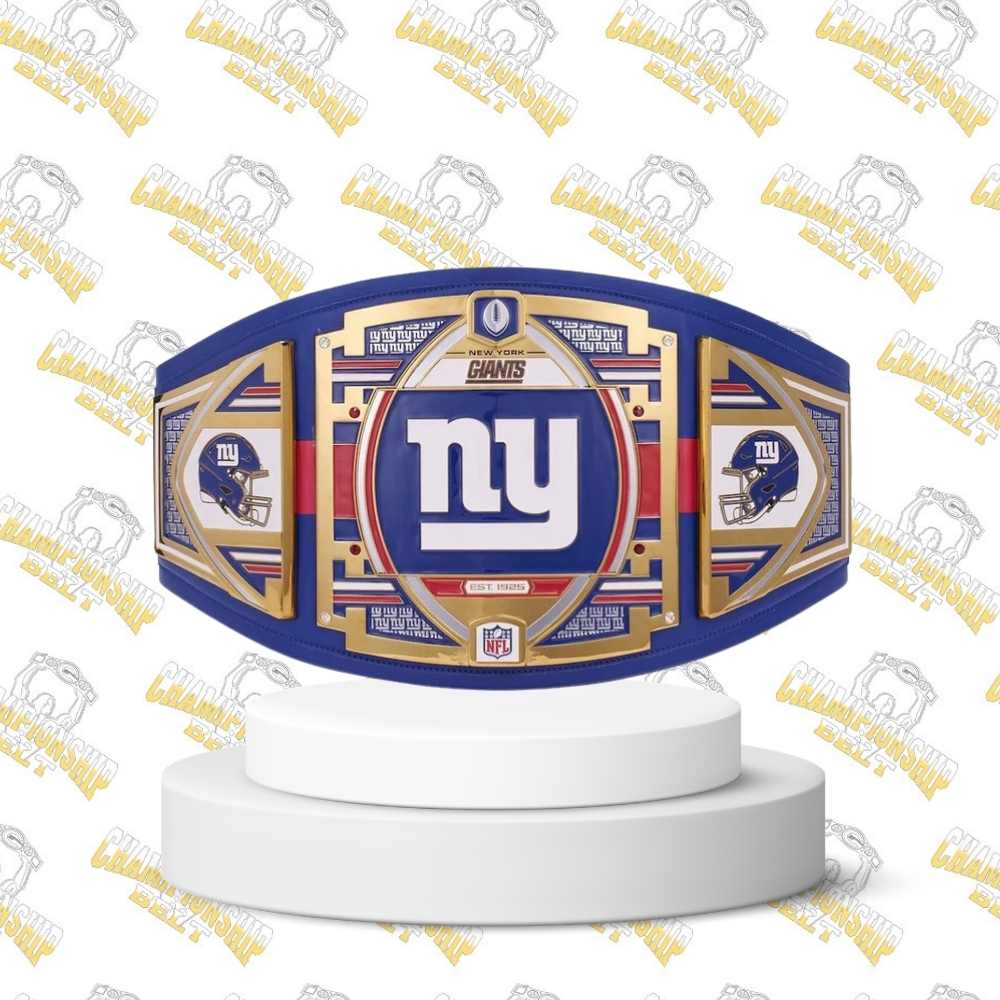 New York Giants WWE Legacy Title Belt