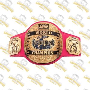 AEW World Trios Championship Belt - Official Replica