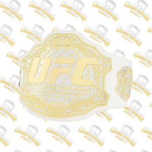UFC White Championship Title Belt Replica Belt