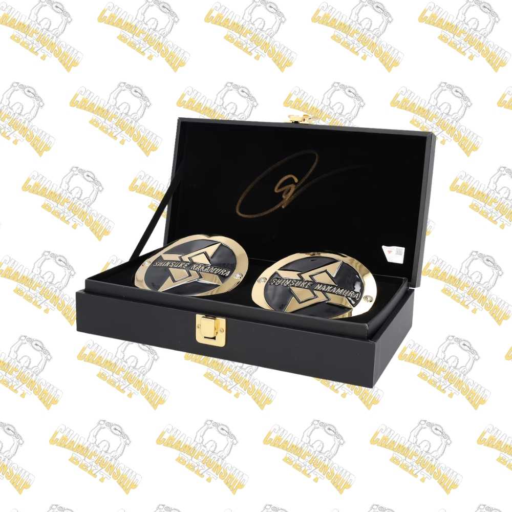 WWE Shinsuke Nakamura Autographed Side Plate