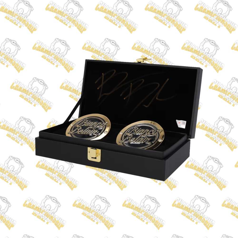 WWE Bianca Belair Autographed Side Plate