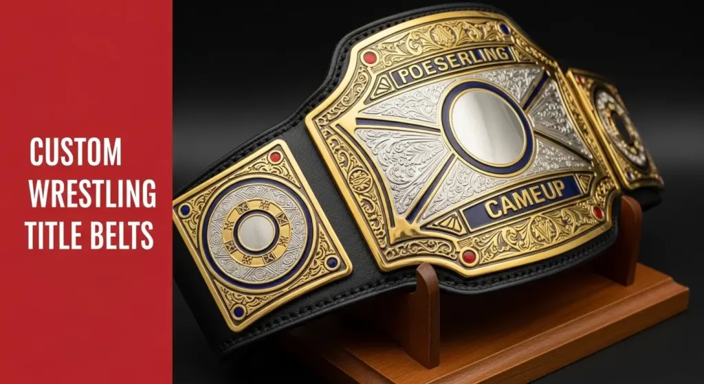 custom wrestling title belts