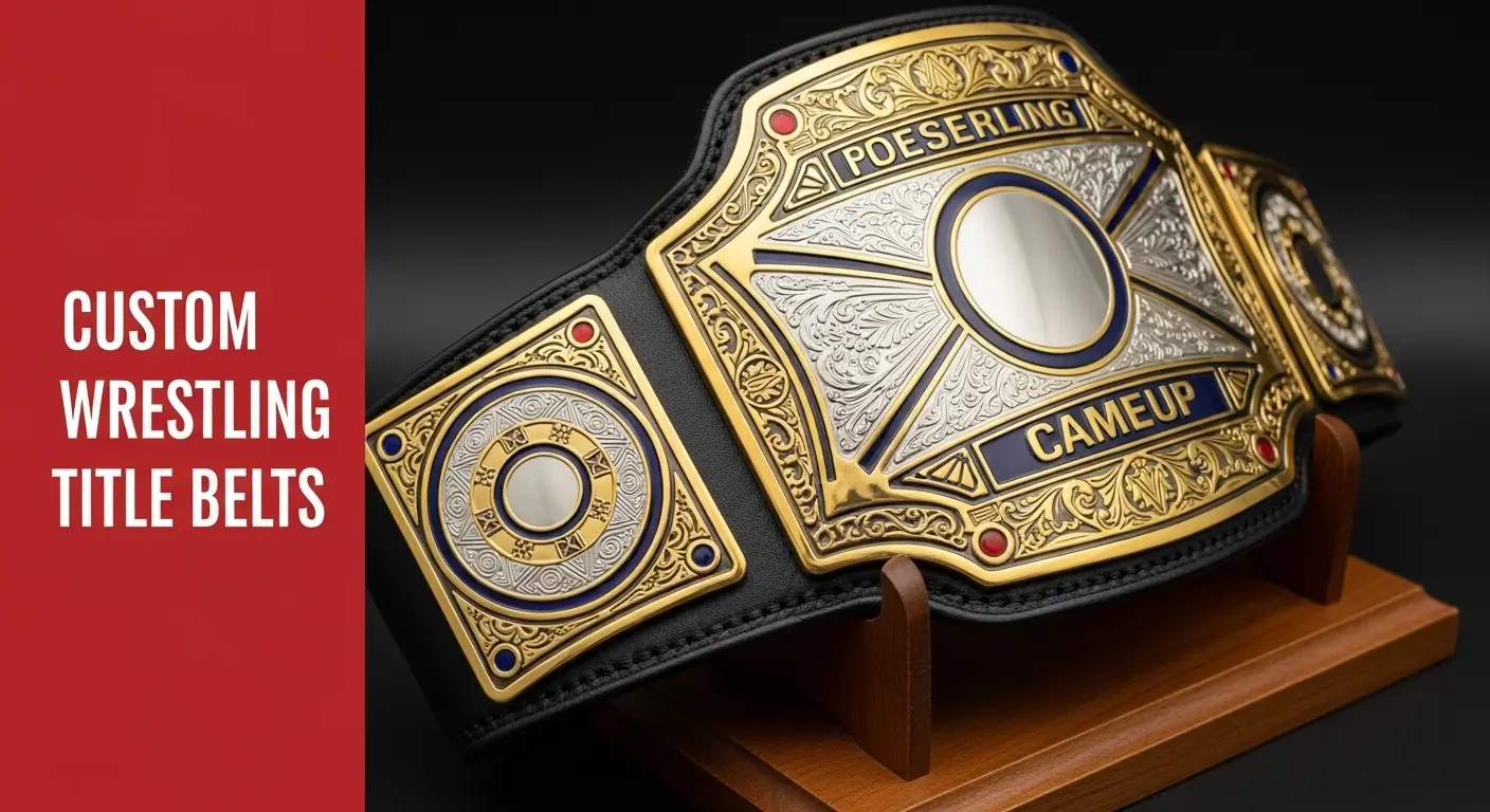 custom wrestling title belts
