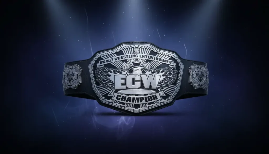 13-ECW World Heavyweight Championship Belt Online
