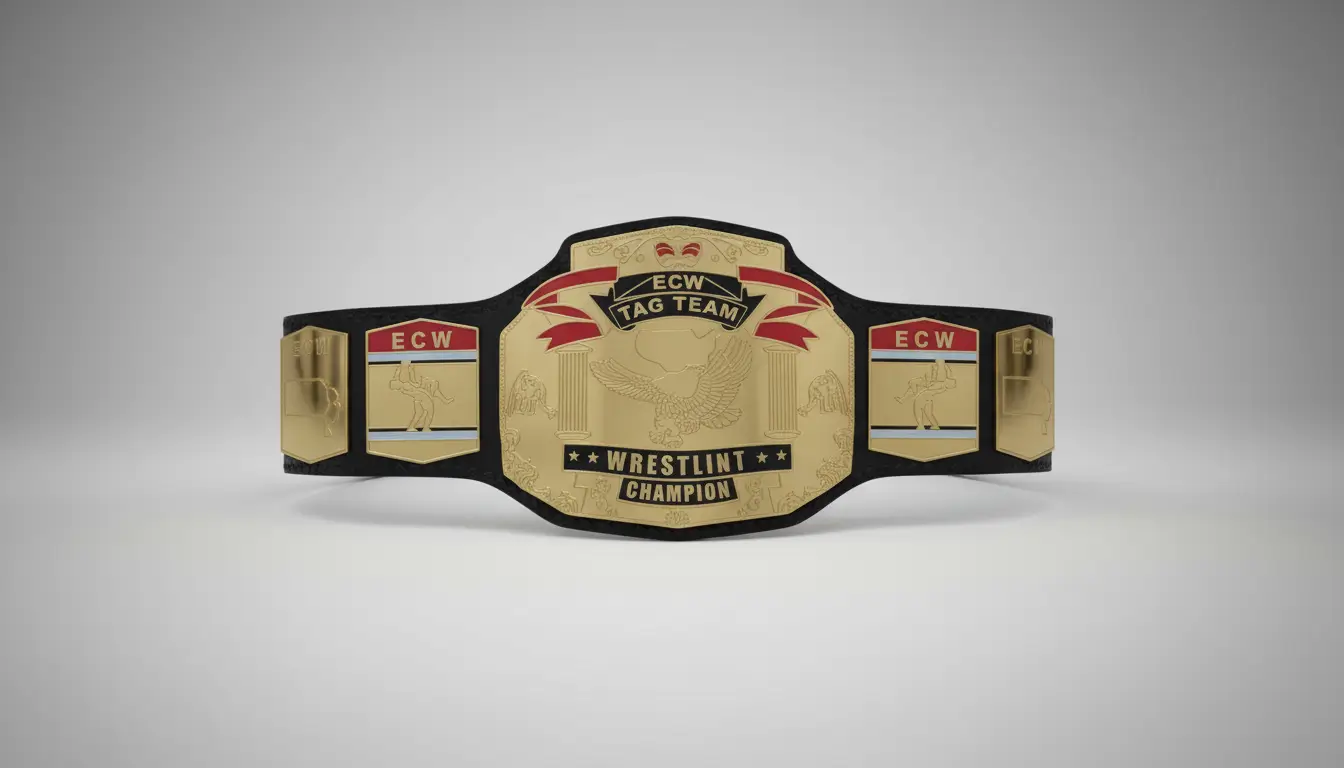 14-ECW World Tag Team Wrestling Belt