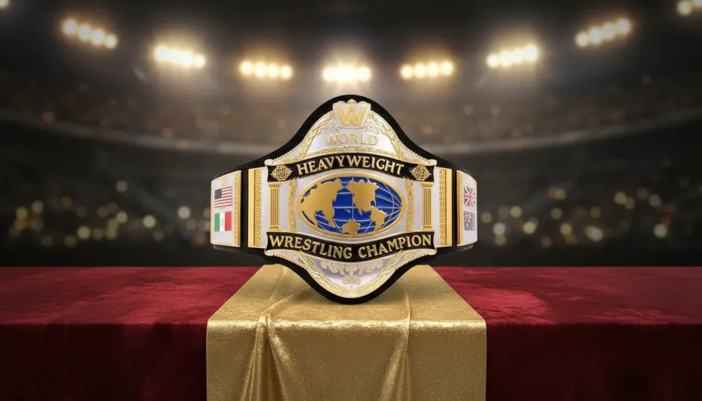 1986 Retro Wrestling Championship Zinc Belt